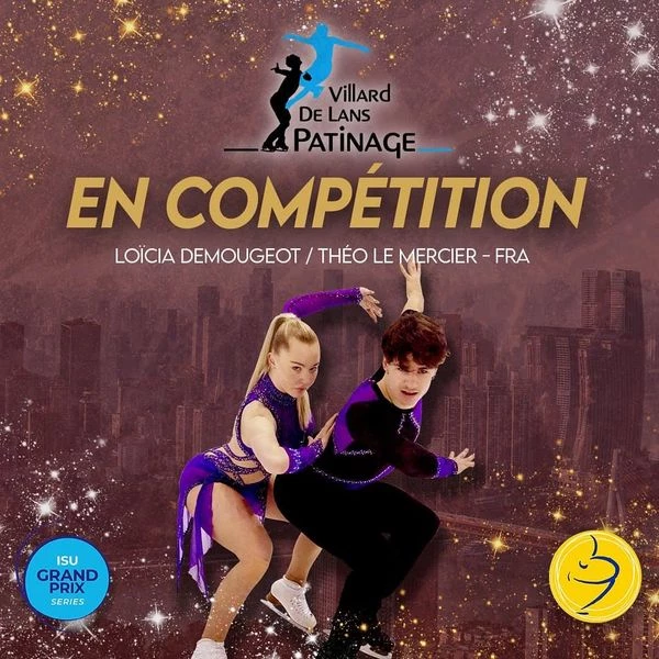 participation à notre 1er gd prix ISU de la saison