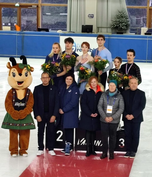 Demougeot Le Mercier vice Champions de France Elite à Vaujany